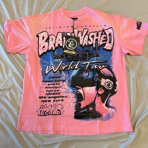 Hellstar Pink Graphic Men's T-Shirt